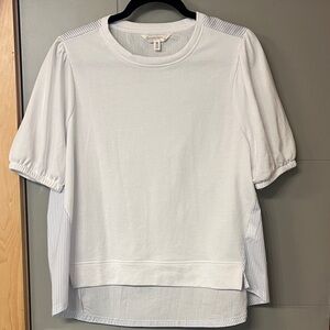 Nanette Lepore mixed media top med